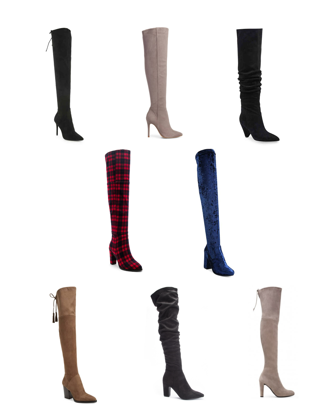 OTK Boots for Every Budget | rosey kate